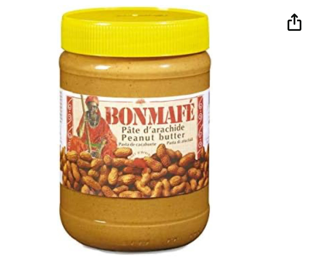 Bonmafe African Peanut butter 16oz