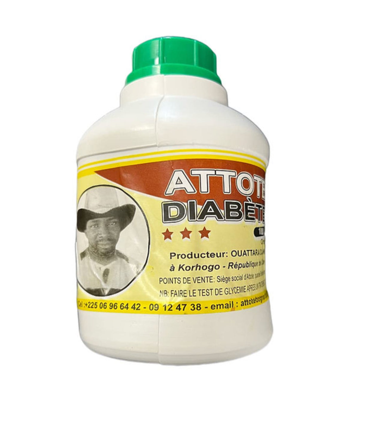 Attote Herbal Drink From Africa | Diabete Attote | 16oz