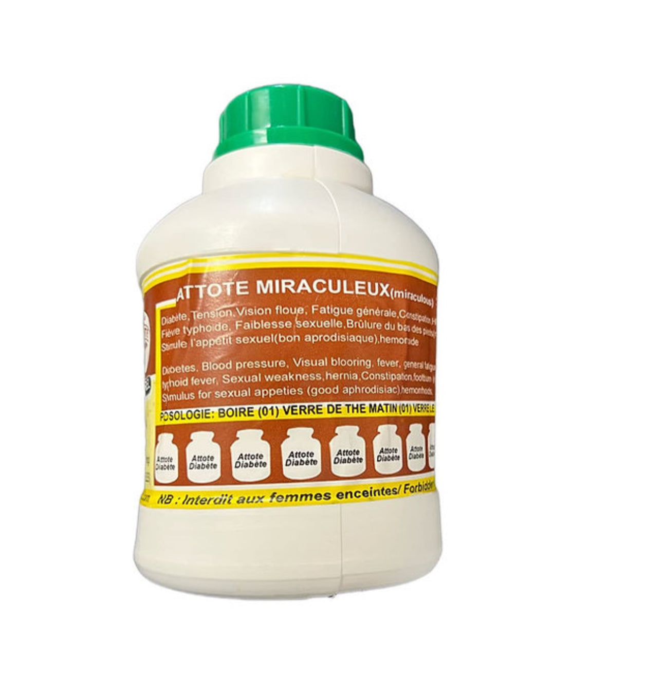Attote Herbal Drink From Africa | Diabete Attote | 16oz