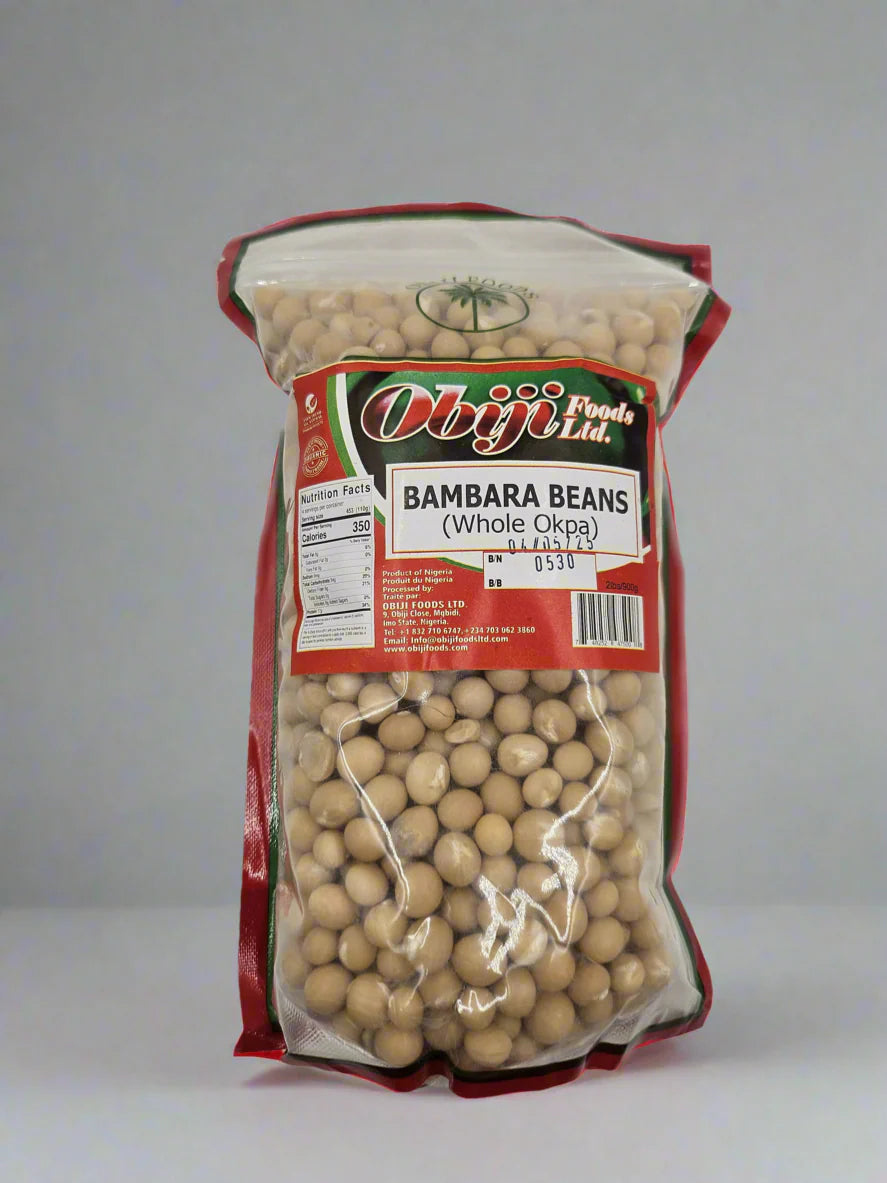 Bambara Beans - African Yellow Beans 32oz | Protein-Rich Superfood for Soups & Snacks