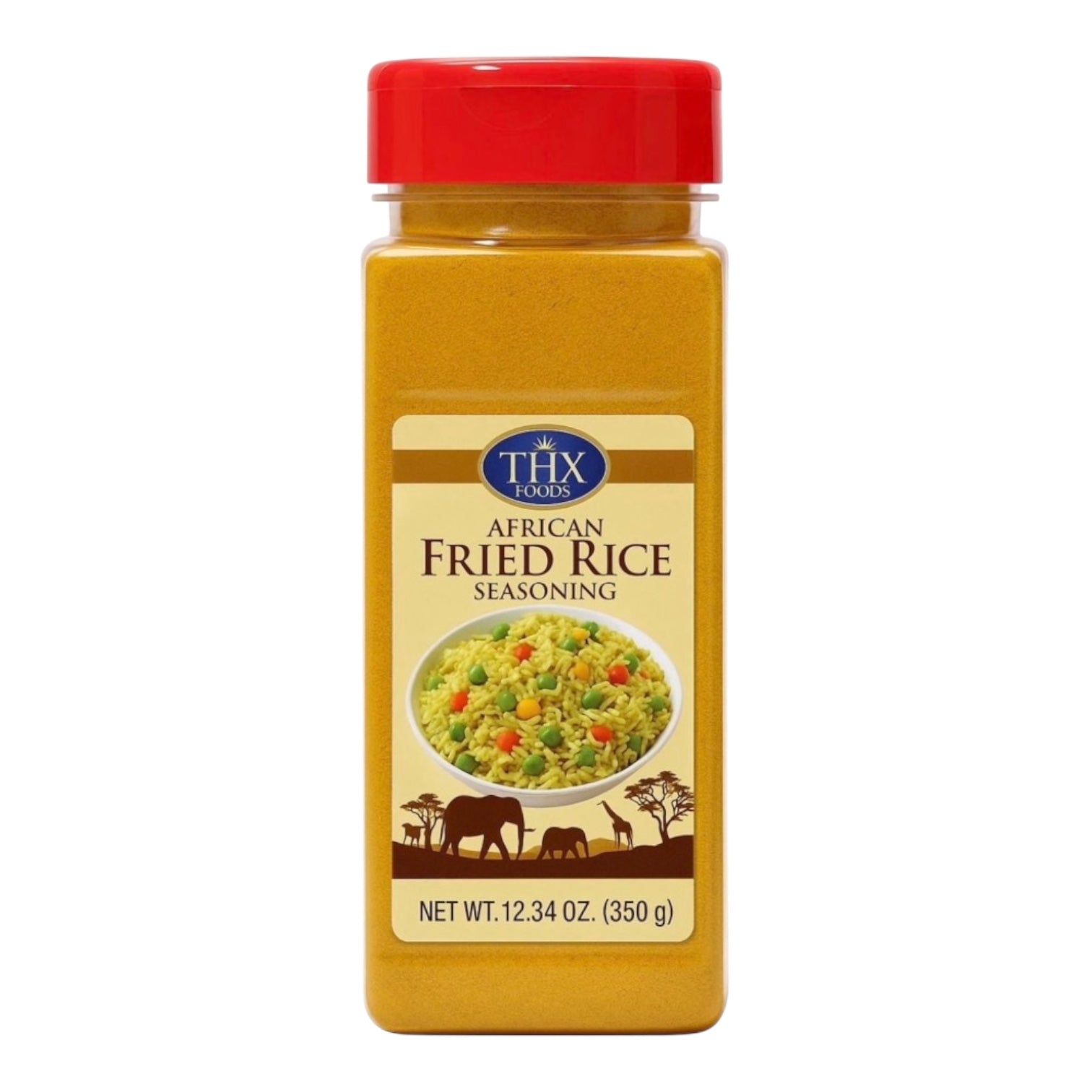 Fried Rice Seasoning. 12.34 oz – African-Inspired Spice Blend for Homemade Fried Rice, Stir-Fries & Noodles – With Garlic, Onion, and Natural Flavor