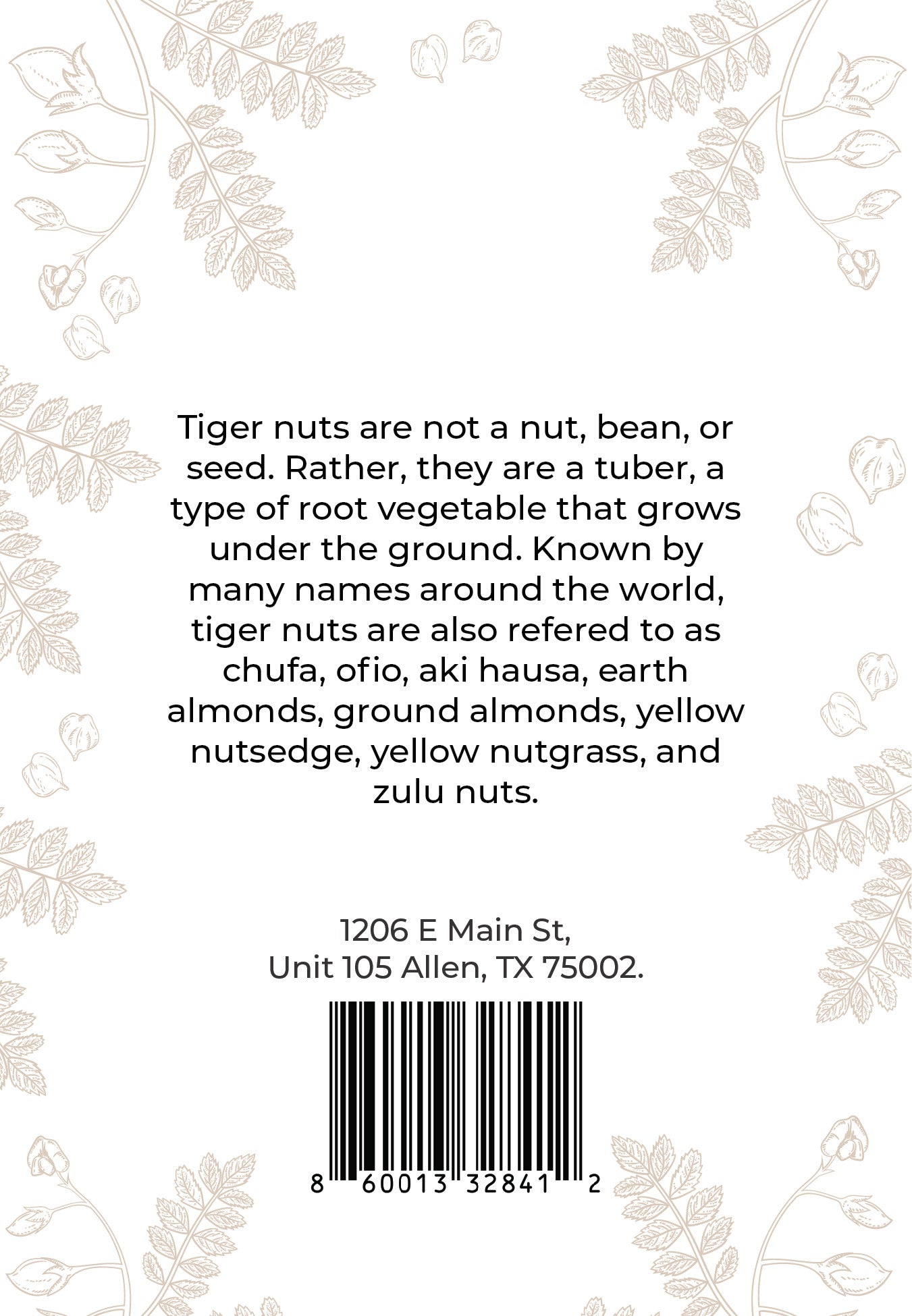Tiger nuts