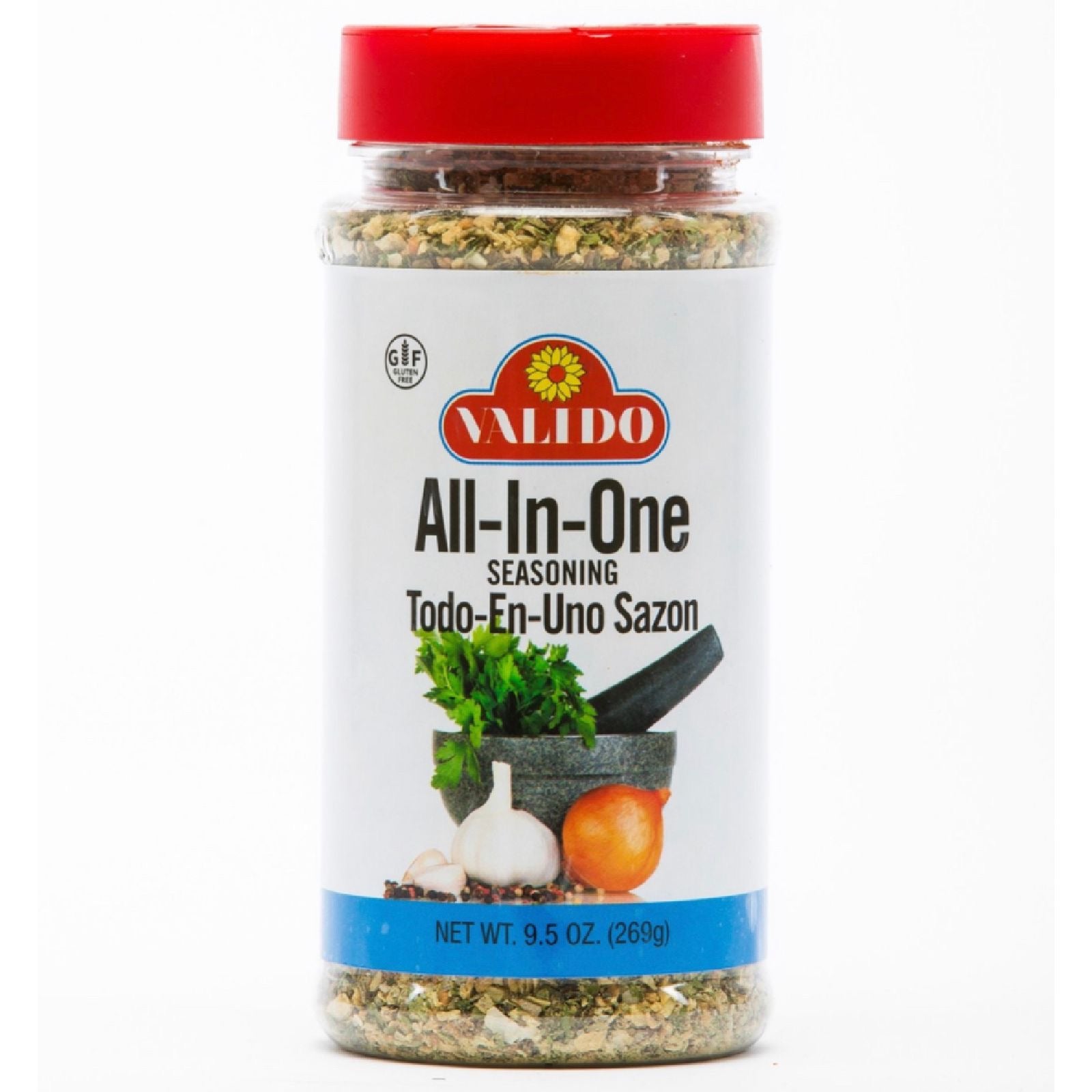 Valido All-in-One Seasoning 9.5oz 6.5oz