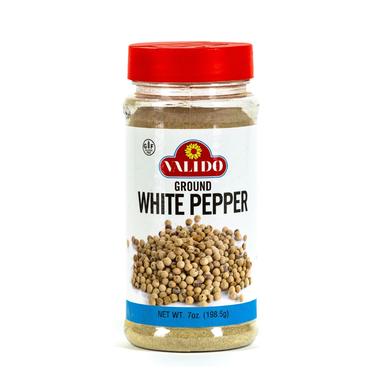Ground white pepper