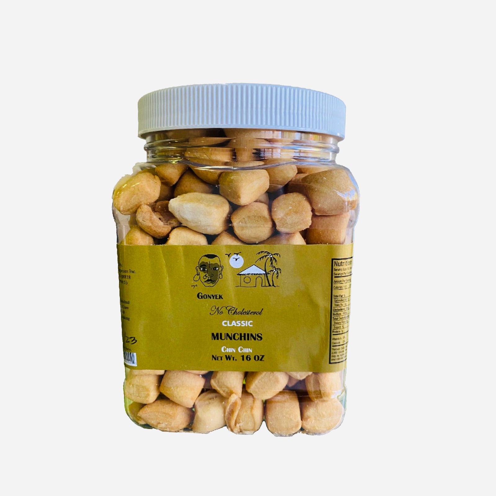 Gonyek Chin Chin 16oz | Crispy & Crunchy Nigerian Snack | Perfect for Any Occasion | Sweet & Savory Flavor