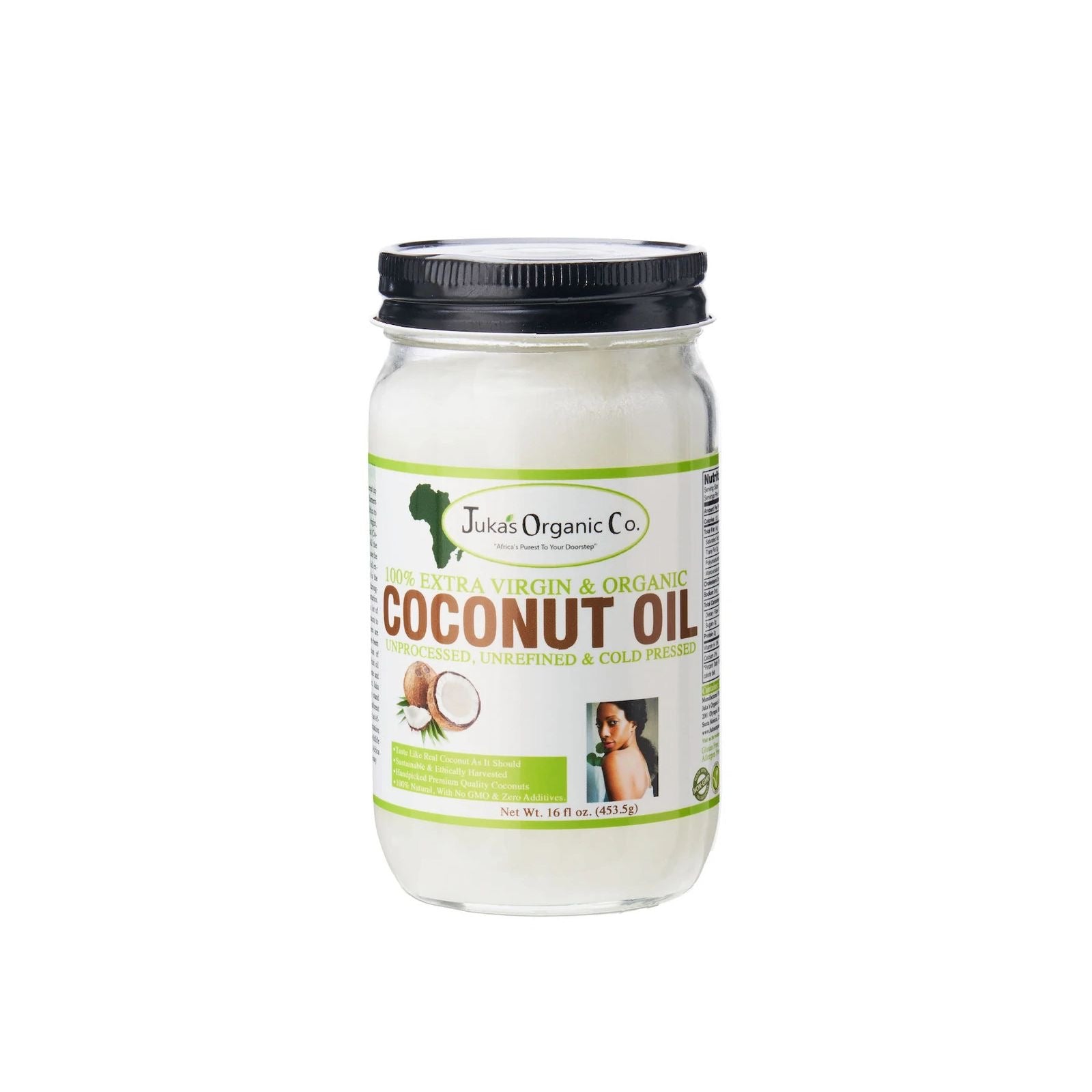 Virgin Coconut Oil - 12 FL OZ, Pure & Natural for Cooking, Skin & Hair
