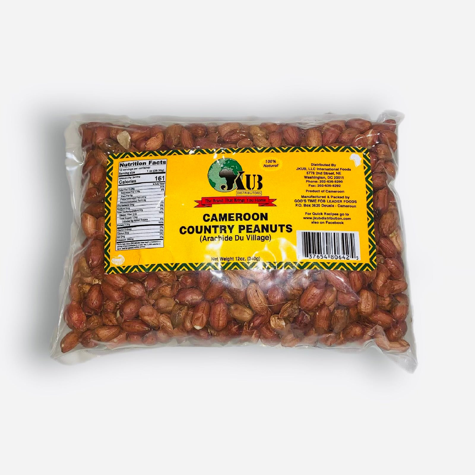 Cameroon country Peauts