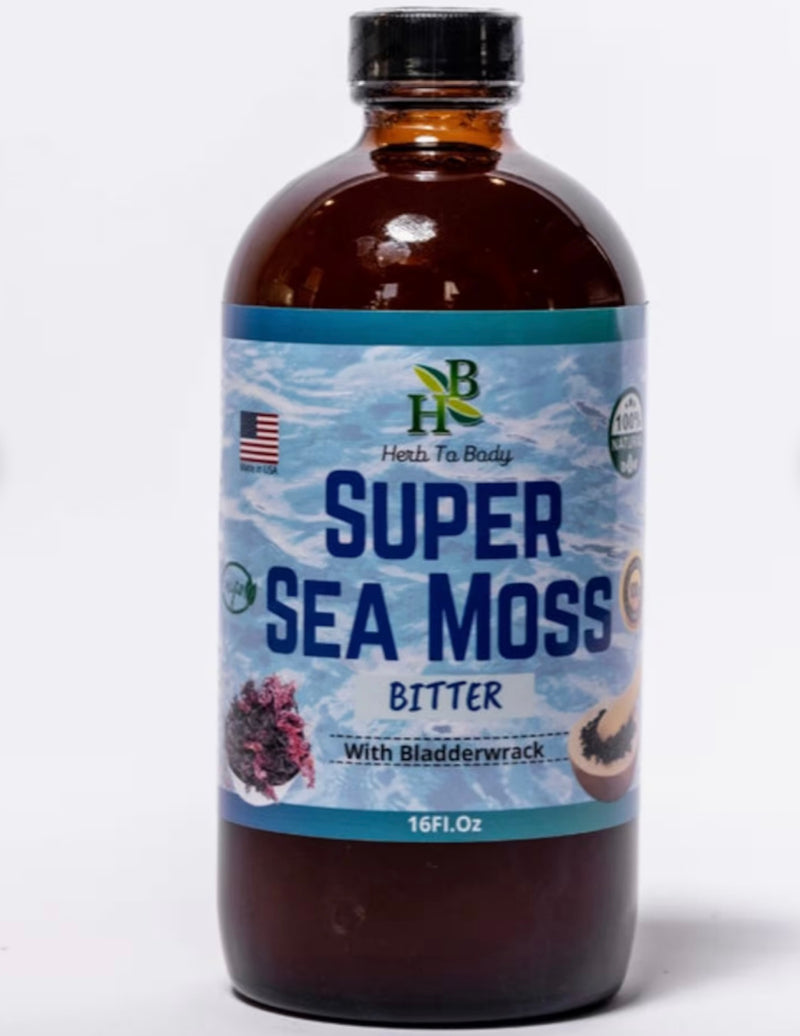 Super Sea Moss Living Bitters 16oz