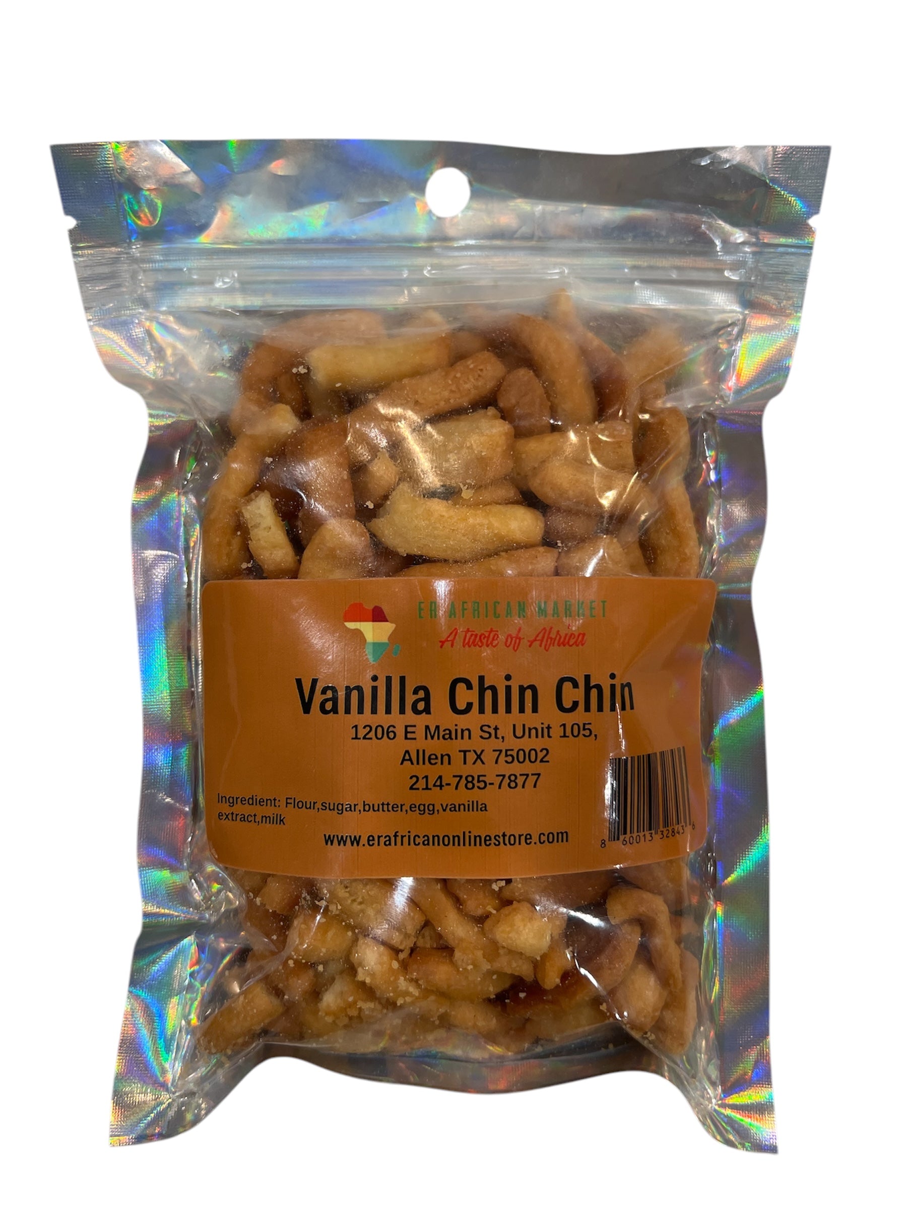 African Chin Chin - 6oz, Crunchy & Sweet Snack