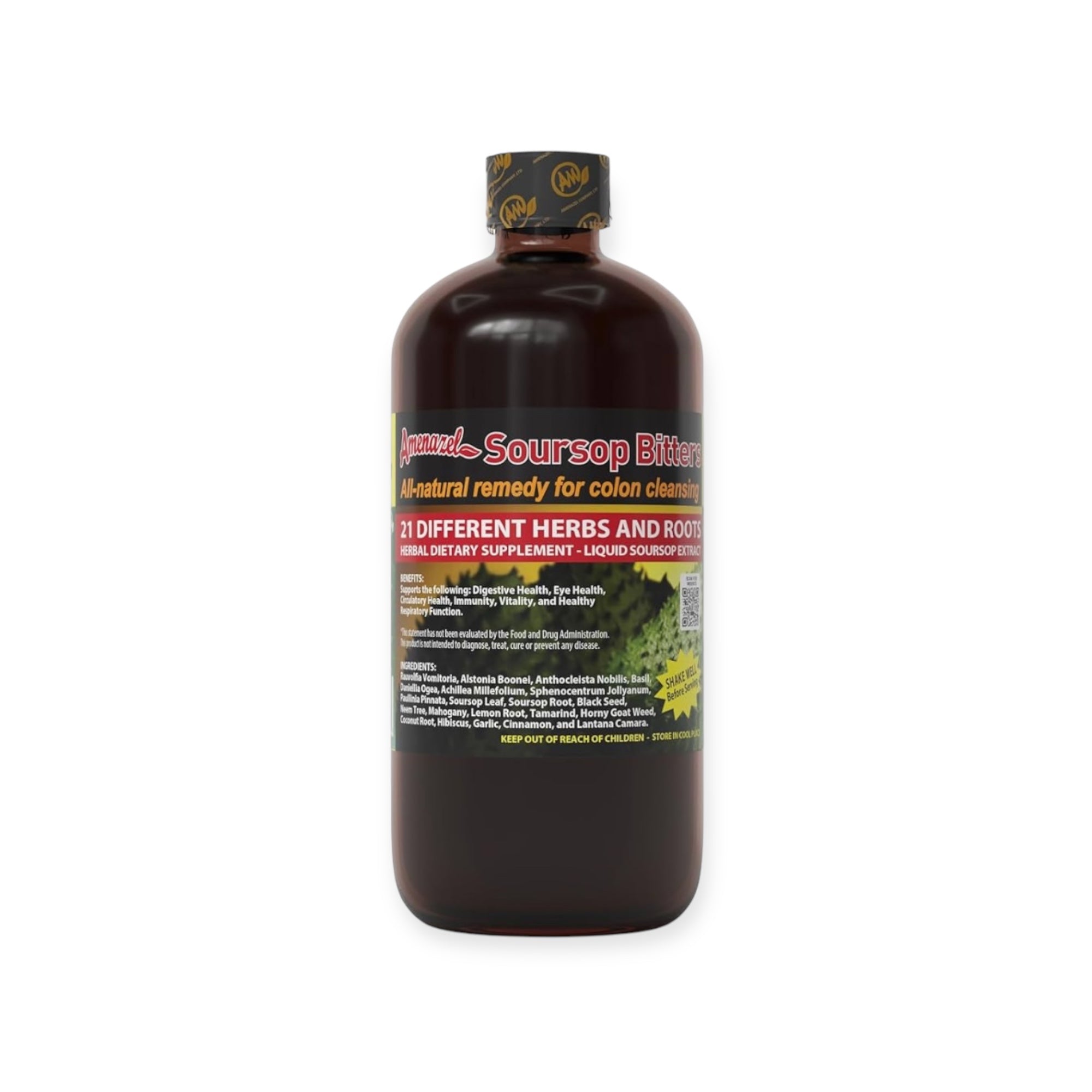 Amenazel Organic Soursop Bitter