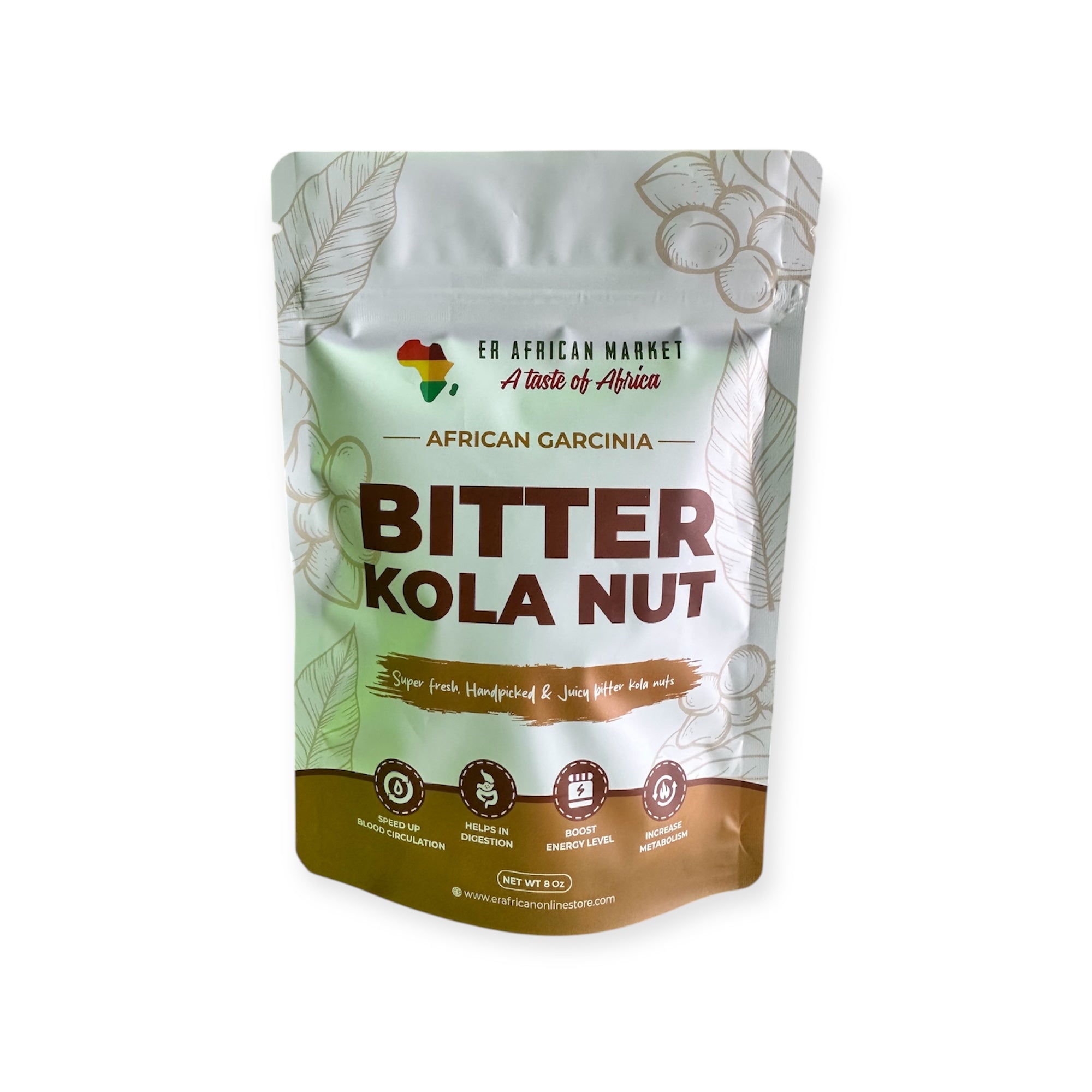 African Bitter Kola - 8oz, Traditional Herbal Nut for Health Benefits