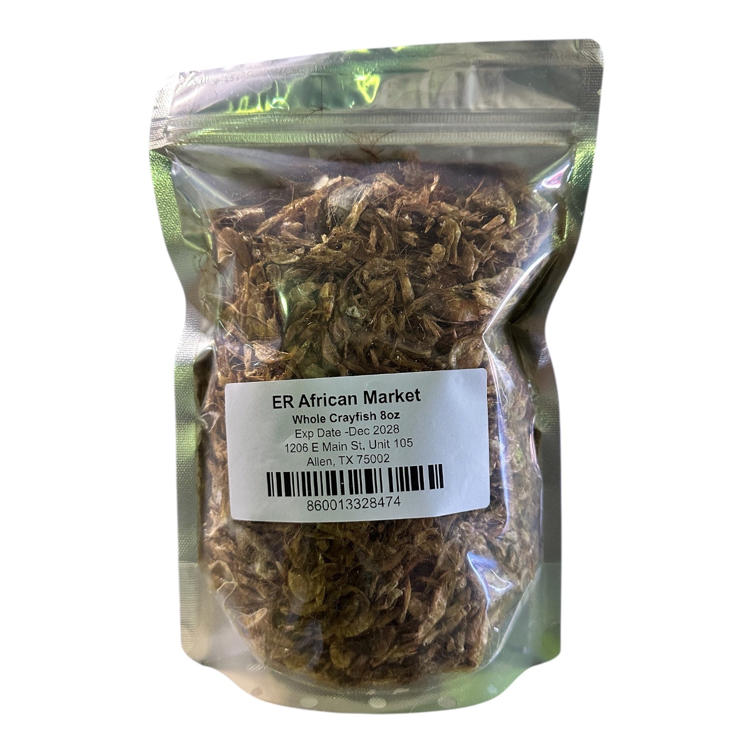 Whole Crayfish - 4oz, Flavorful Seafood for African Cuisine