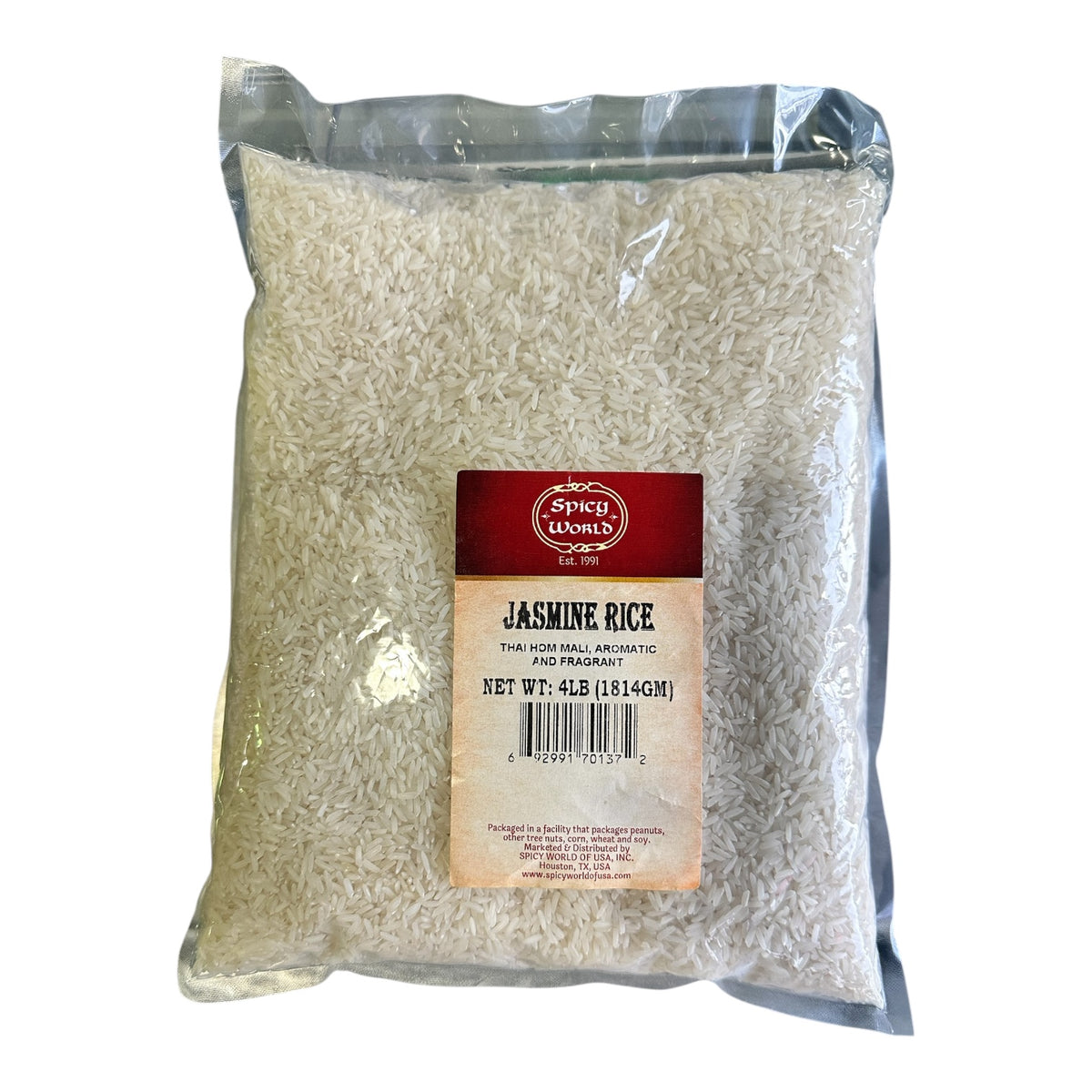 Jasmine Rice 4 lb (Spicy World)