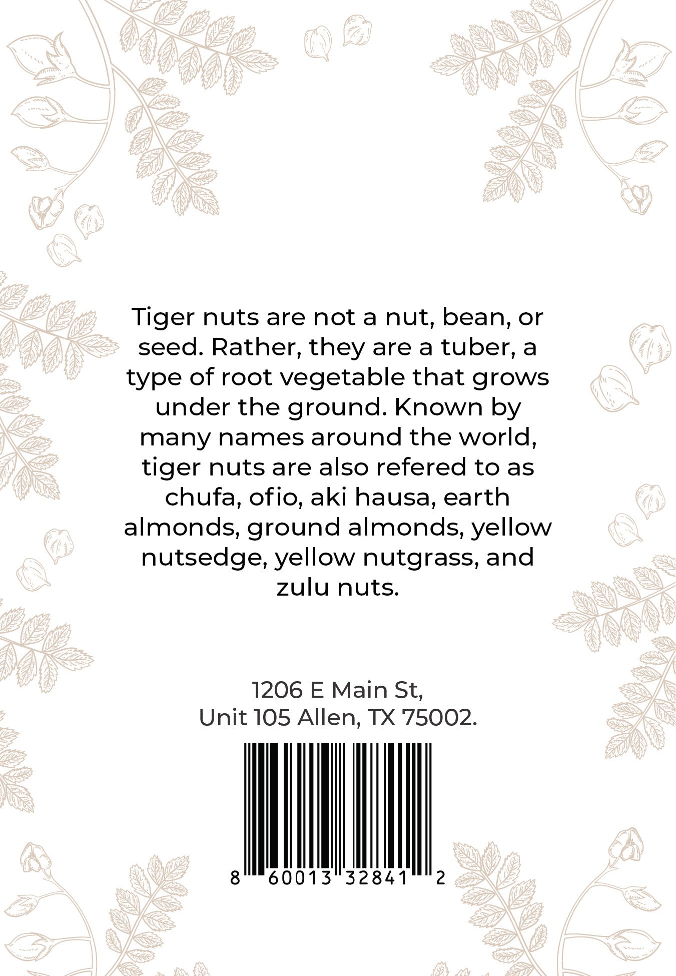 Tiger nuts 