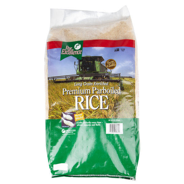 Par Excellence Parboiled Long Grain White Rice 25 lb