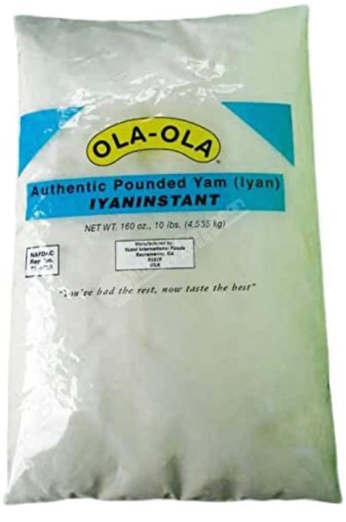 Ola Ola Pounded Yam Flour - Premium Quality for Smooth & Tasty Pounded Yam