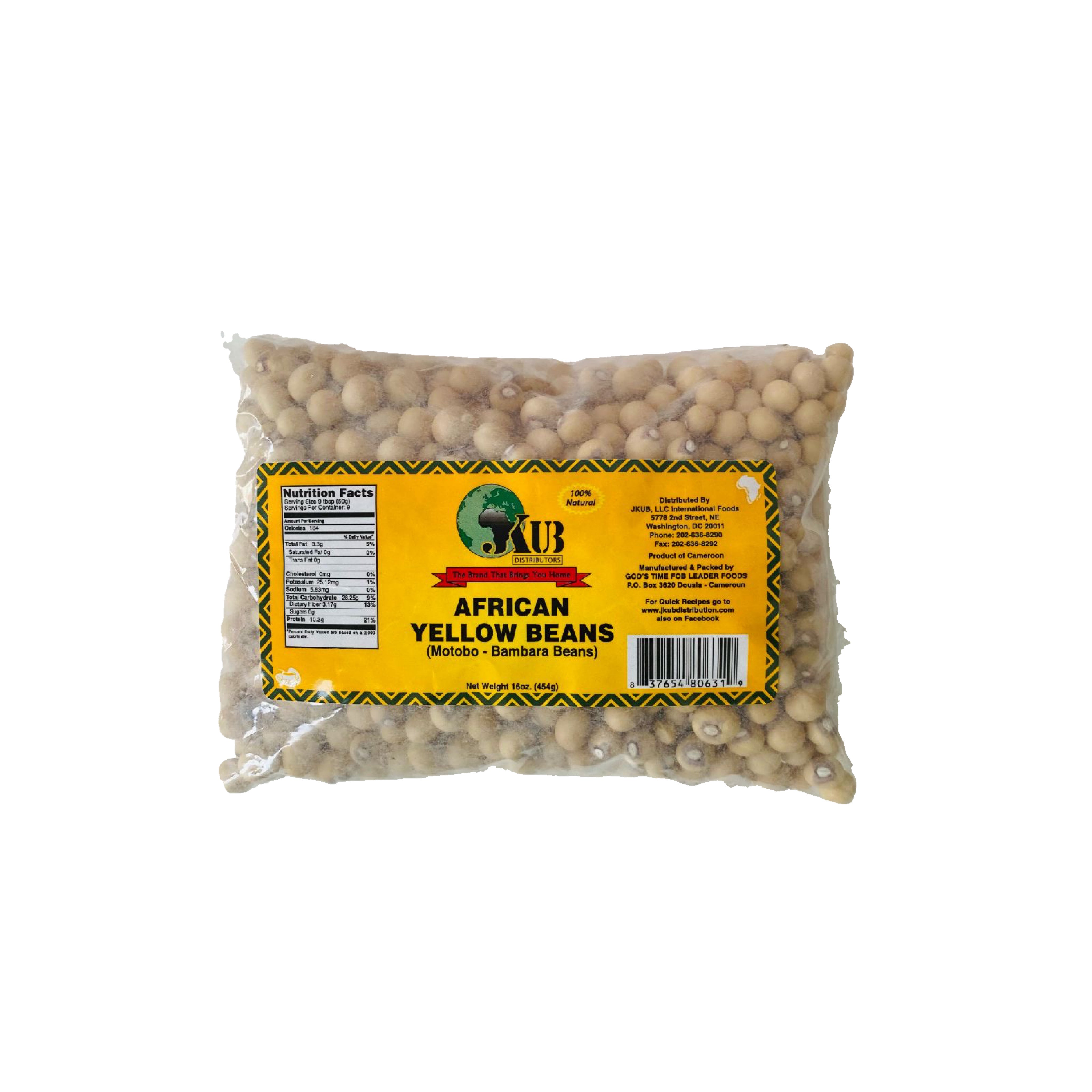 Bambara Beans - African Yellow Beans 16oz | Nutrient-Rich Traditional African Superfood