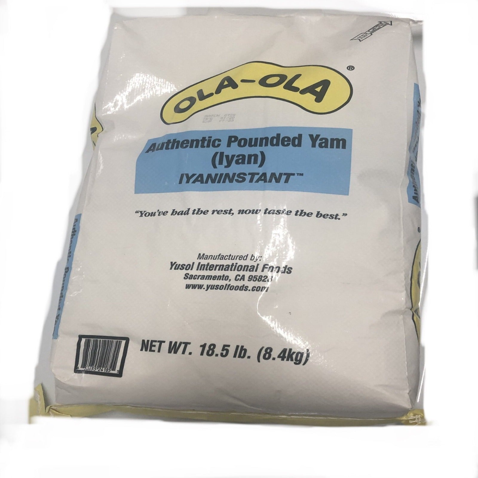 Ola Ola Pounded Yam Flour - Premium Quality for Smooth & Tasty Pounded Yam