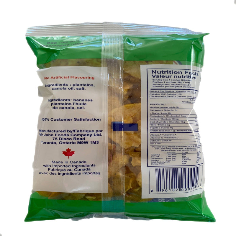 Plantain chips/Mr John sweet unripe 150g