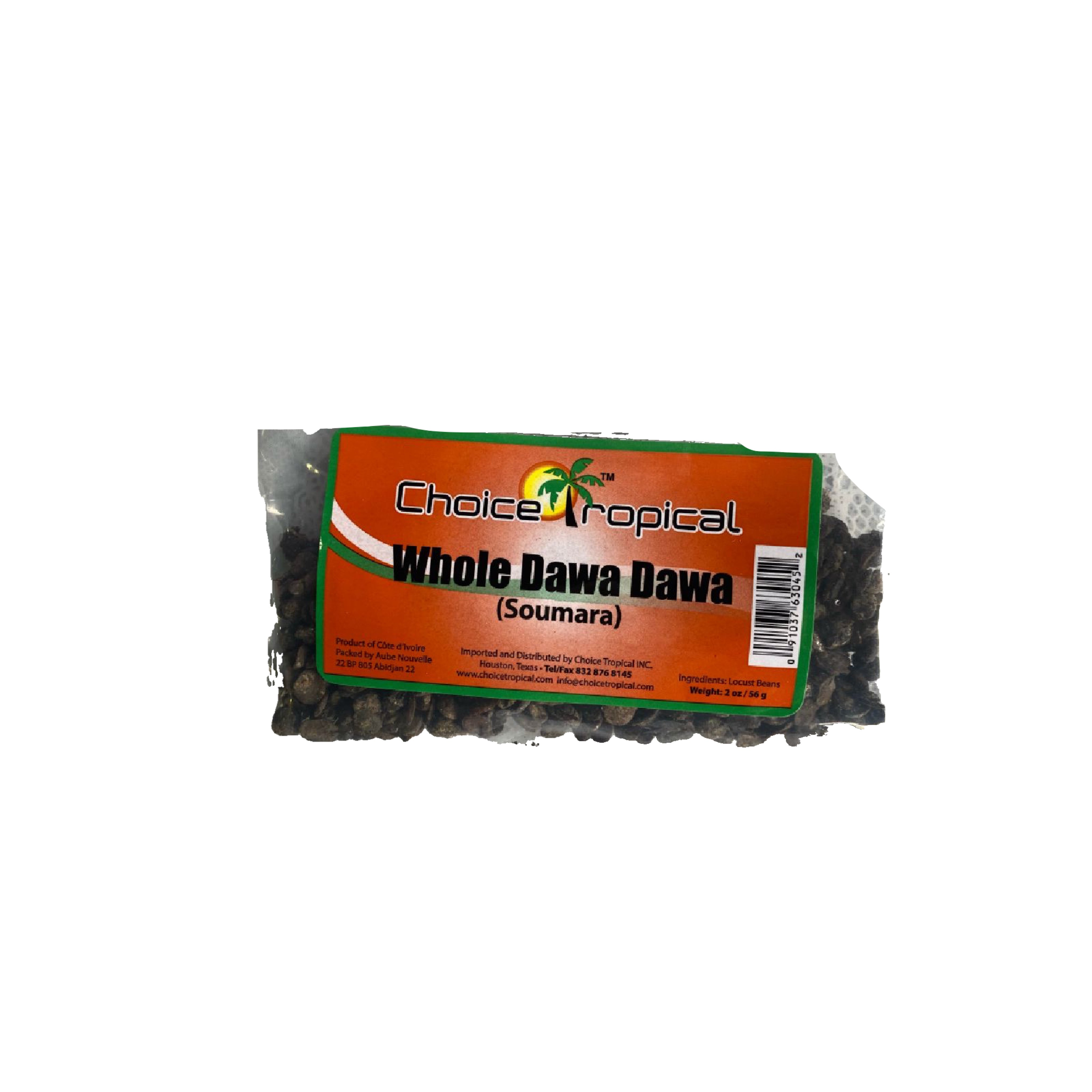 Locust Bean (Iru/Dawa Dawa) - 2oz Whole for Traditional African Dishes