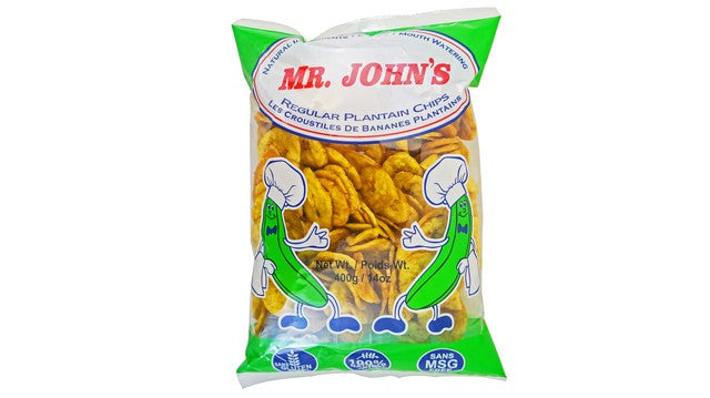 Mr john’s plantain chip Regular/400g