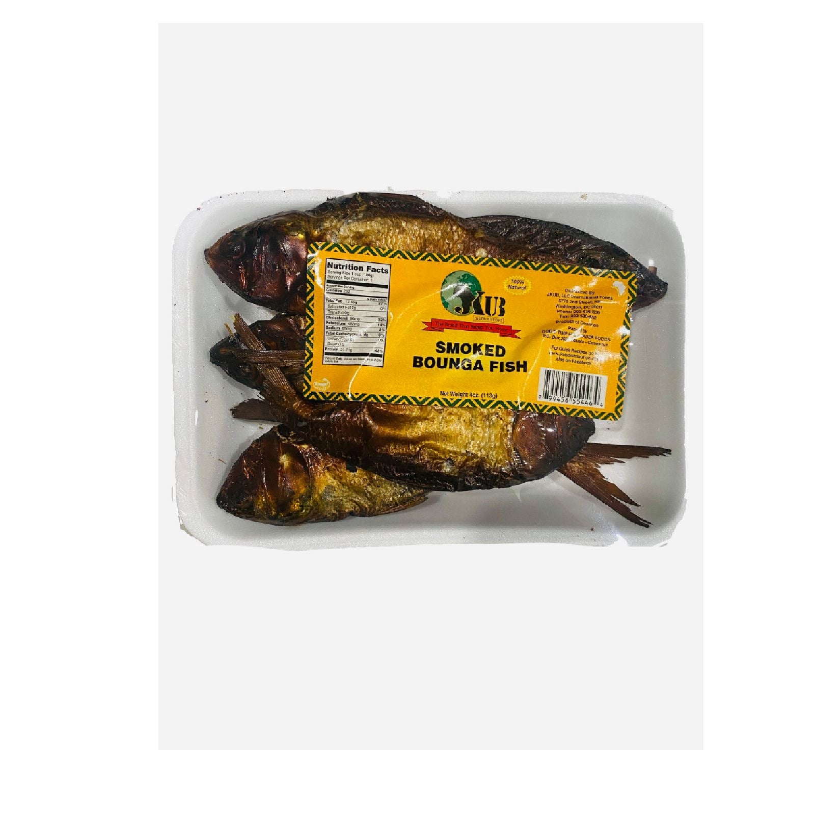 Smoked Bounga Fish - 4oz for Rich African Flavor in Soups & Stews