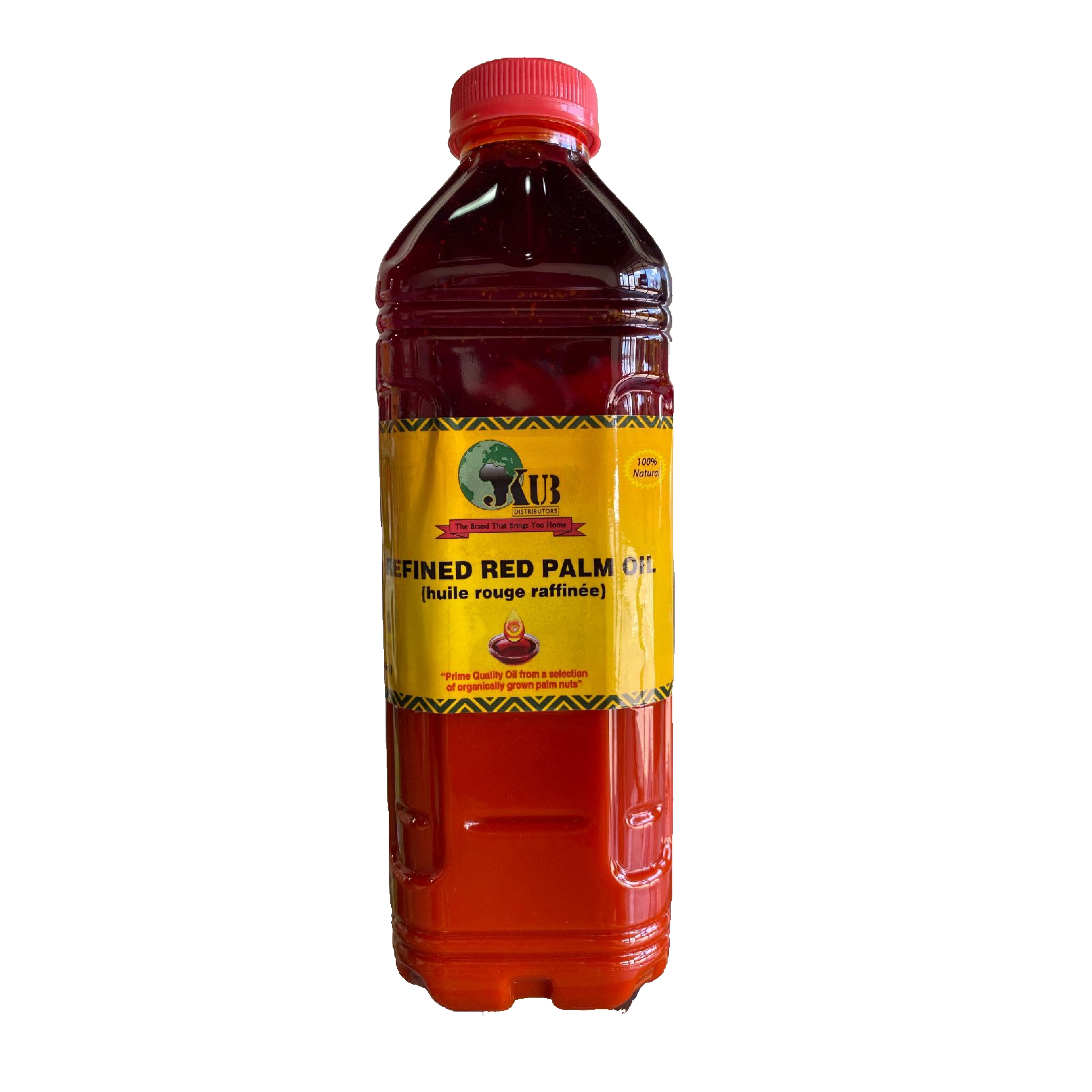 Refined Red Palm Oil 32oz - Healthy Cooking Oil Rich in Nutrients