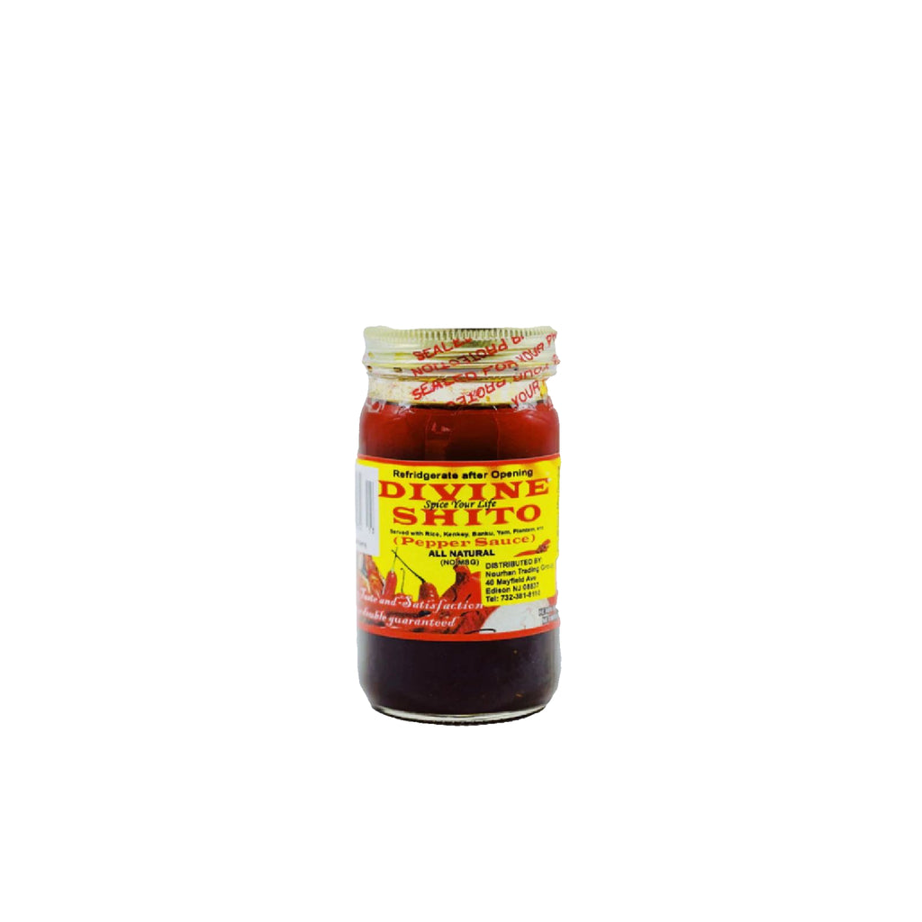 SHITO ghanaian Black Spicy Pepper Sauce 12 Oz -  Sweden