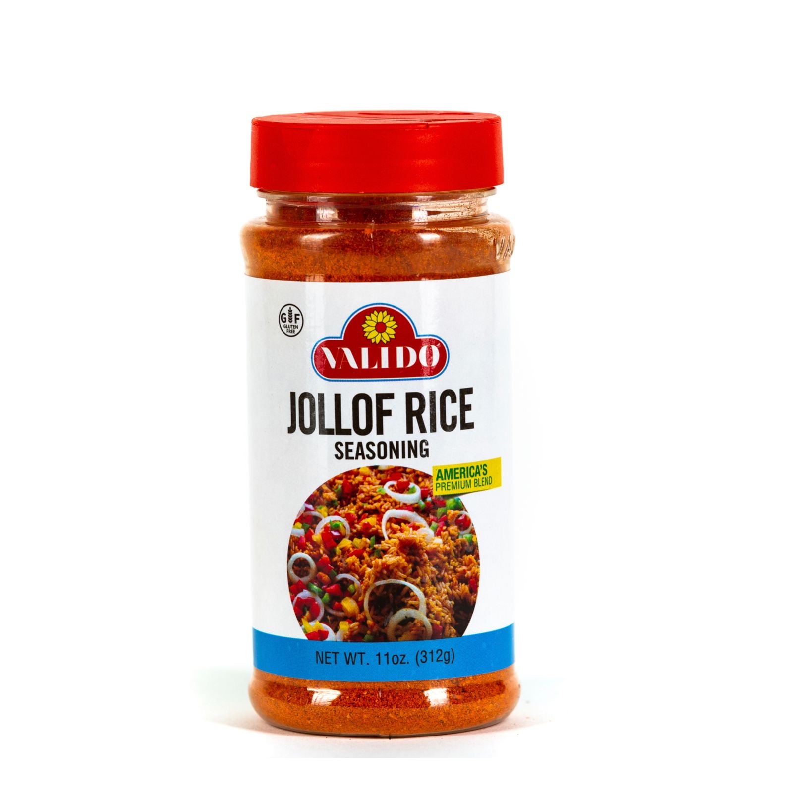 Valido Jollof Rice Seasoning Mix - 11oz | Authentic West African Flavors for Perfect Jollof Rice