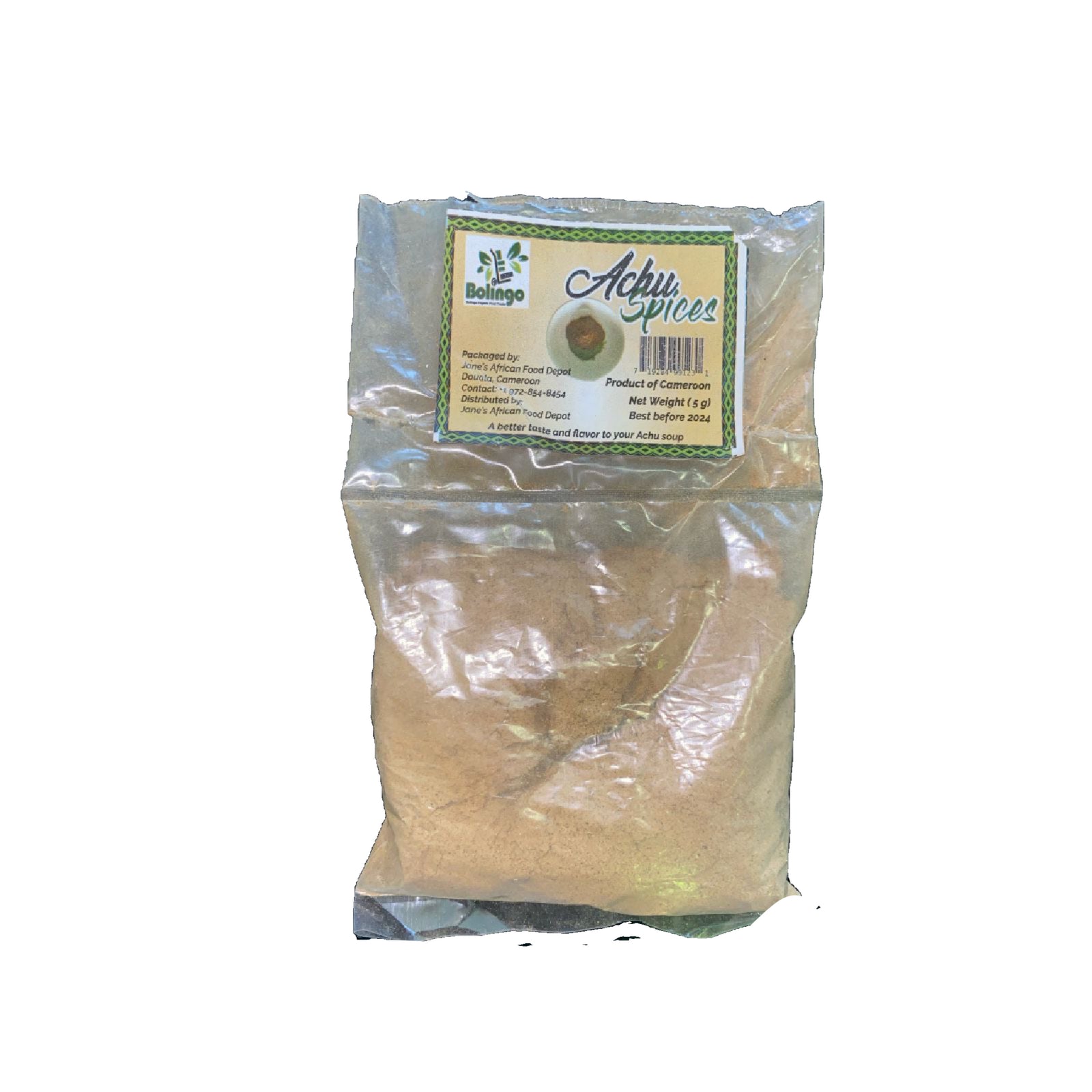 Cameroon Achu Spice-Taro Yellow Soup-5g